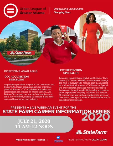 If reasonable accommodation is needed to participate in the job application or interview process, to perform essential job functions, andor to receive other benefits and privileges of employment, please complete the Request for a Reasonable Accommodation form or reach out to your. . State farm careers